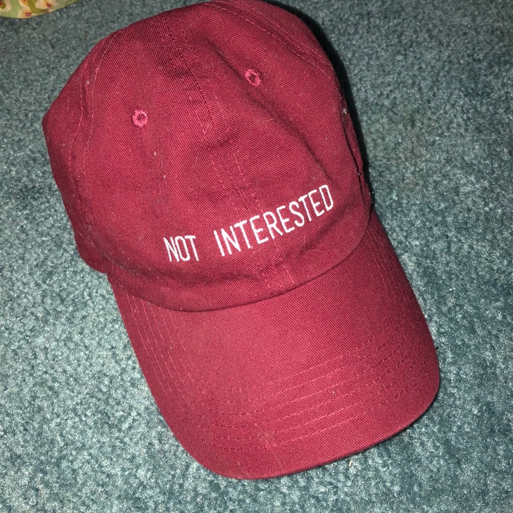 Not Interested Hat